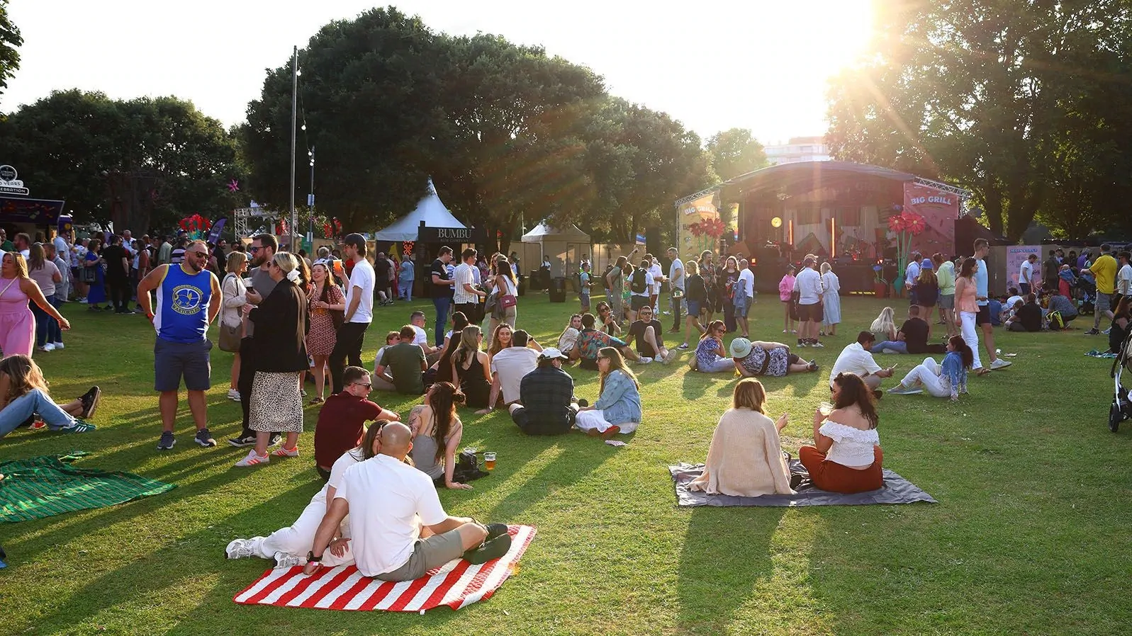 An annual festival of barbeque food held in Herbert Park, Dublin 4
